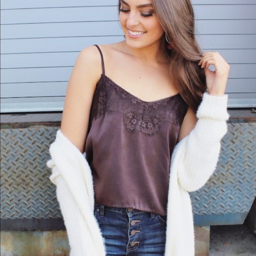 Brand new lace cami